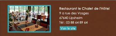 Restaurant le Chalet de l'Hôtel